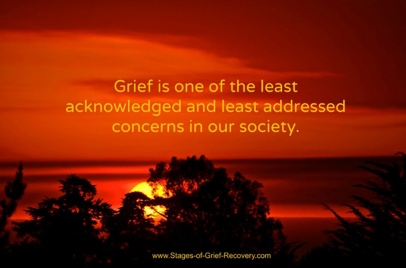 Grief is least expressed concerns